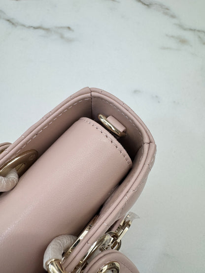 DIOR D-joy Small 胭脂粉 Powder Pink