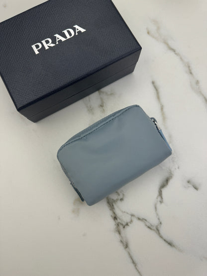 PRADA Re-nylon Necessaire 粉藍色 代工廠原單渠道貨