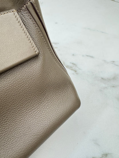 HERMES Mini 2424 大象灰金扣 Evercolor Etoupe GHW