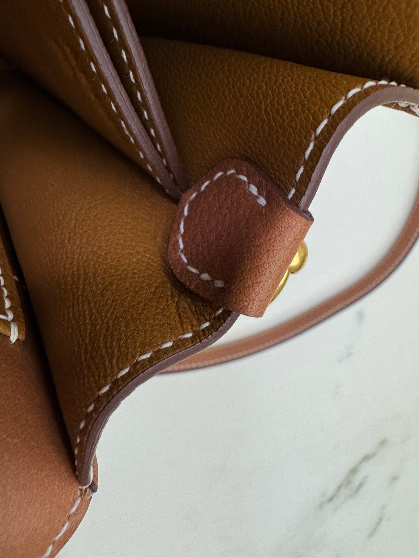 HERMES Mini Roulis Gold Evercolor GHW