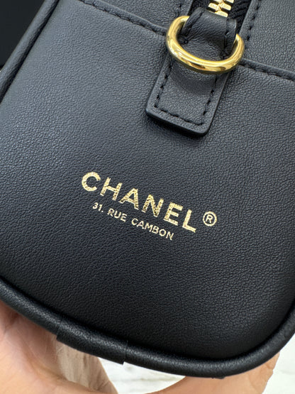 CHANEL 26A Mini 保齡球包 黑色