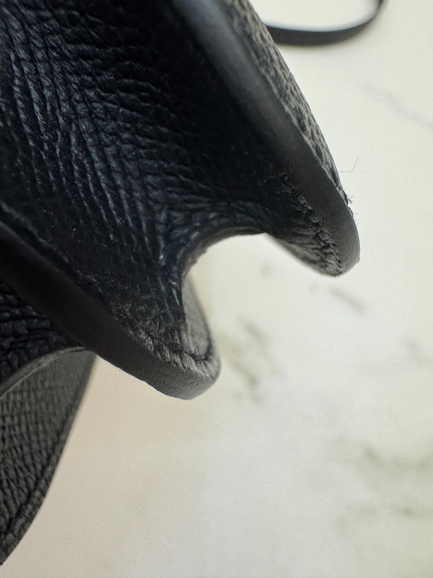 HERMES Mini Constance 新版 附鏡子 黑銀 Epsom PHW