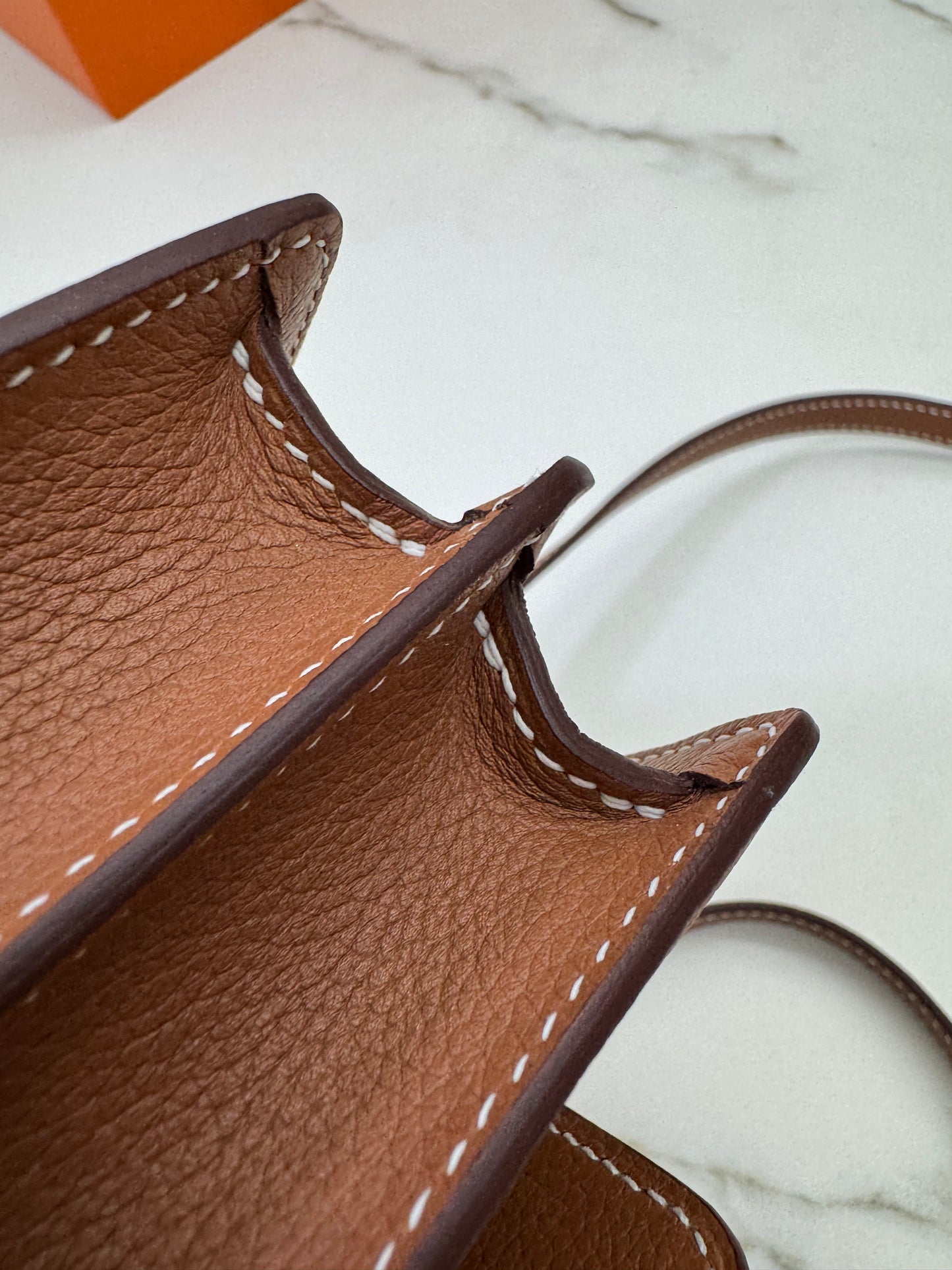 HERMES Mini Roulis Gold Evercolor GHW