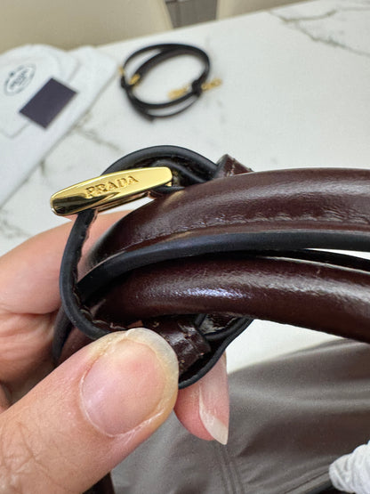 PRADA Bonnie XL Dark Brown (Lux Soft)