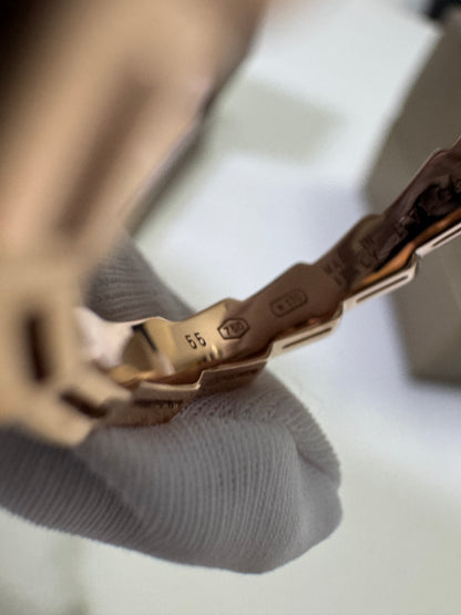 BVLGARI Serpenti 18K玫瑰金 貝母 鑽石戒指【真金真鑽】