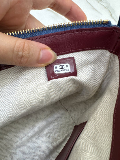CHANEL 26A 洗水牛仔飯盒包