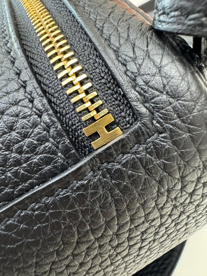 HERMES Mini Lindy II 黑金 Nior TC GHW