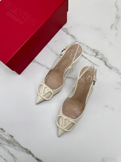 VALENTINO Vlogo Signature Slingback 8cm