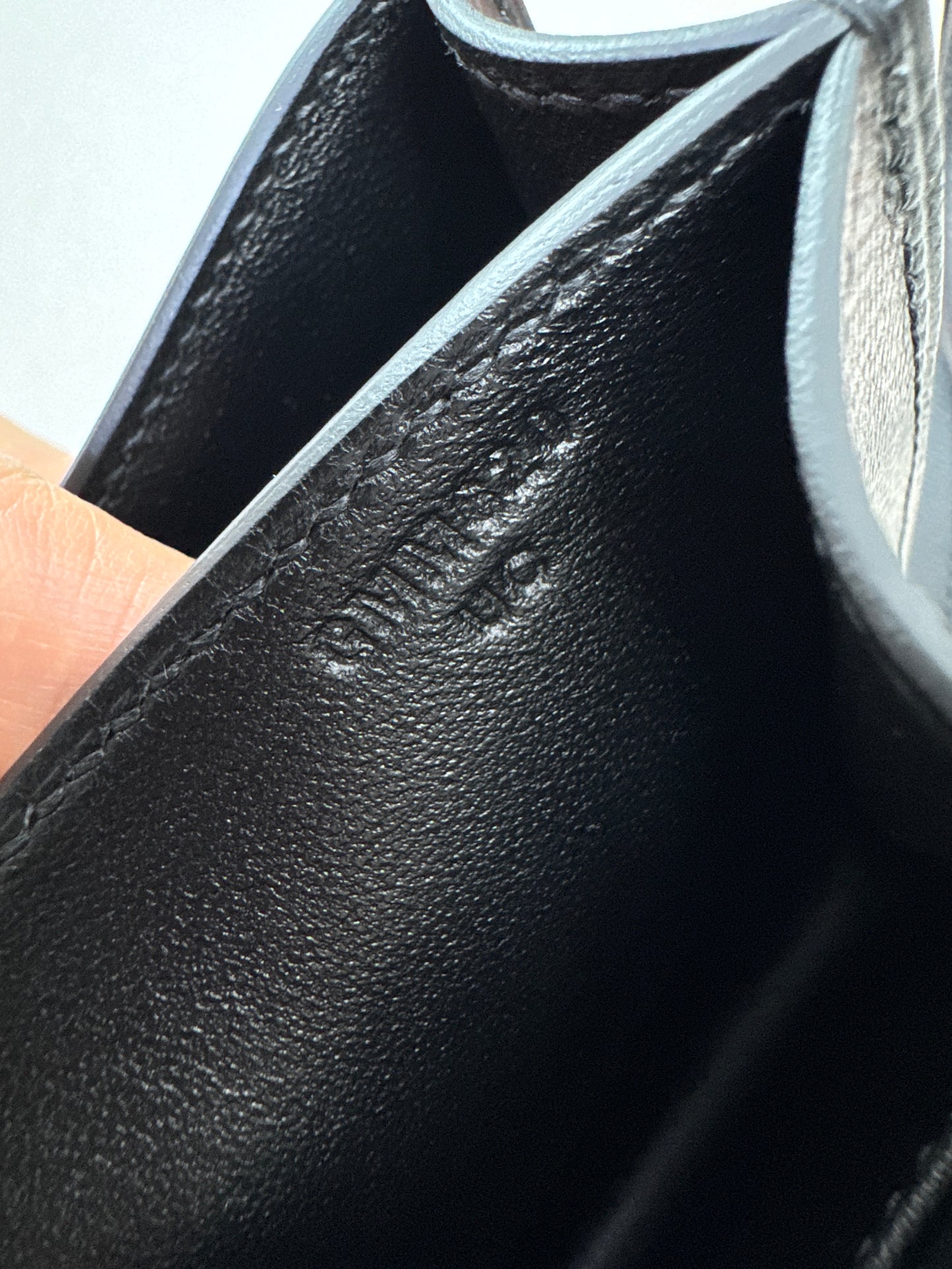 HERMES Mini Constance 黑銀 Noir Epsom PHW