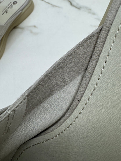 LORO PIANA Charms Walk Babouche Loafers