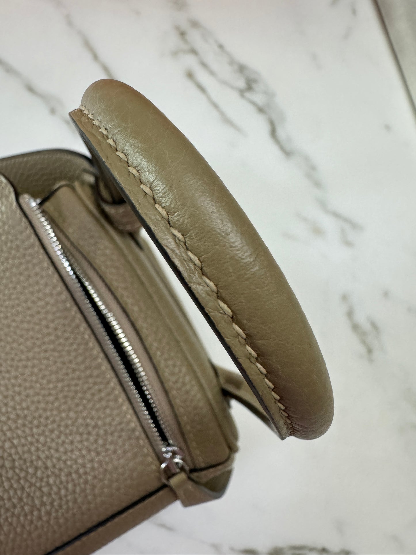 HERMES Lindy26 馬爾法米 銀扣 TC