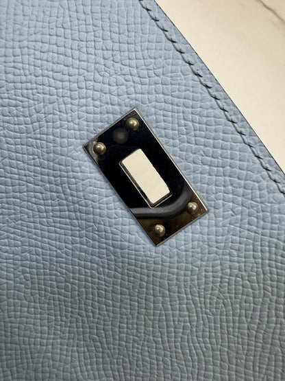 HERMES Kelly to-go 聖杯藍 08 Blue Pale Epsom PHW