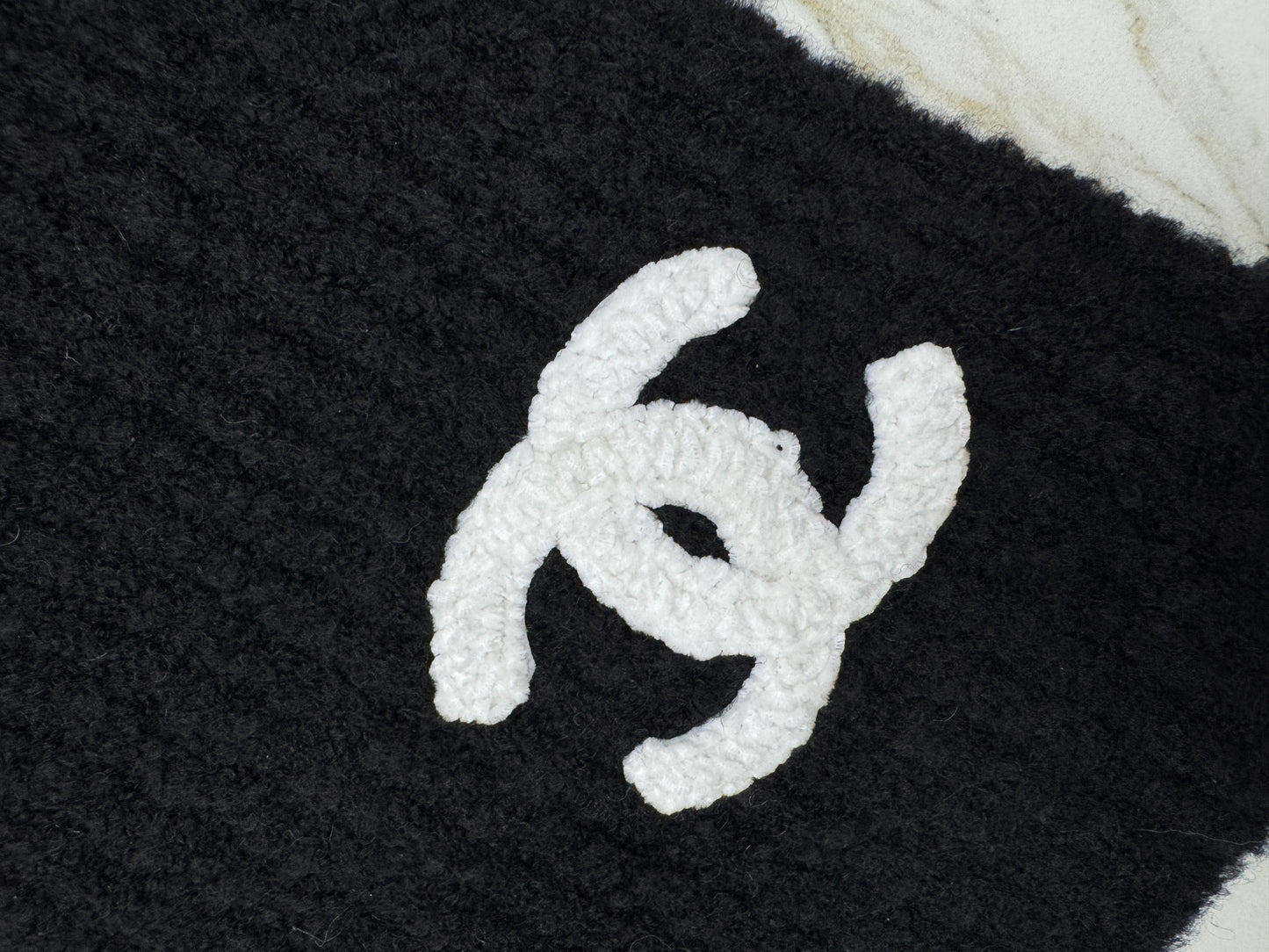 CHANEL Beanie & Scarf 糯米條針織冷帽 圍巾