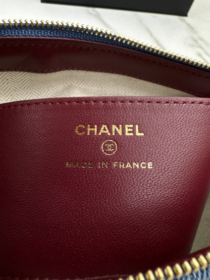 CHANEL 26A 洗水牛仔飯盒包