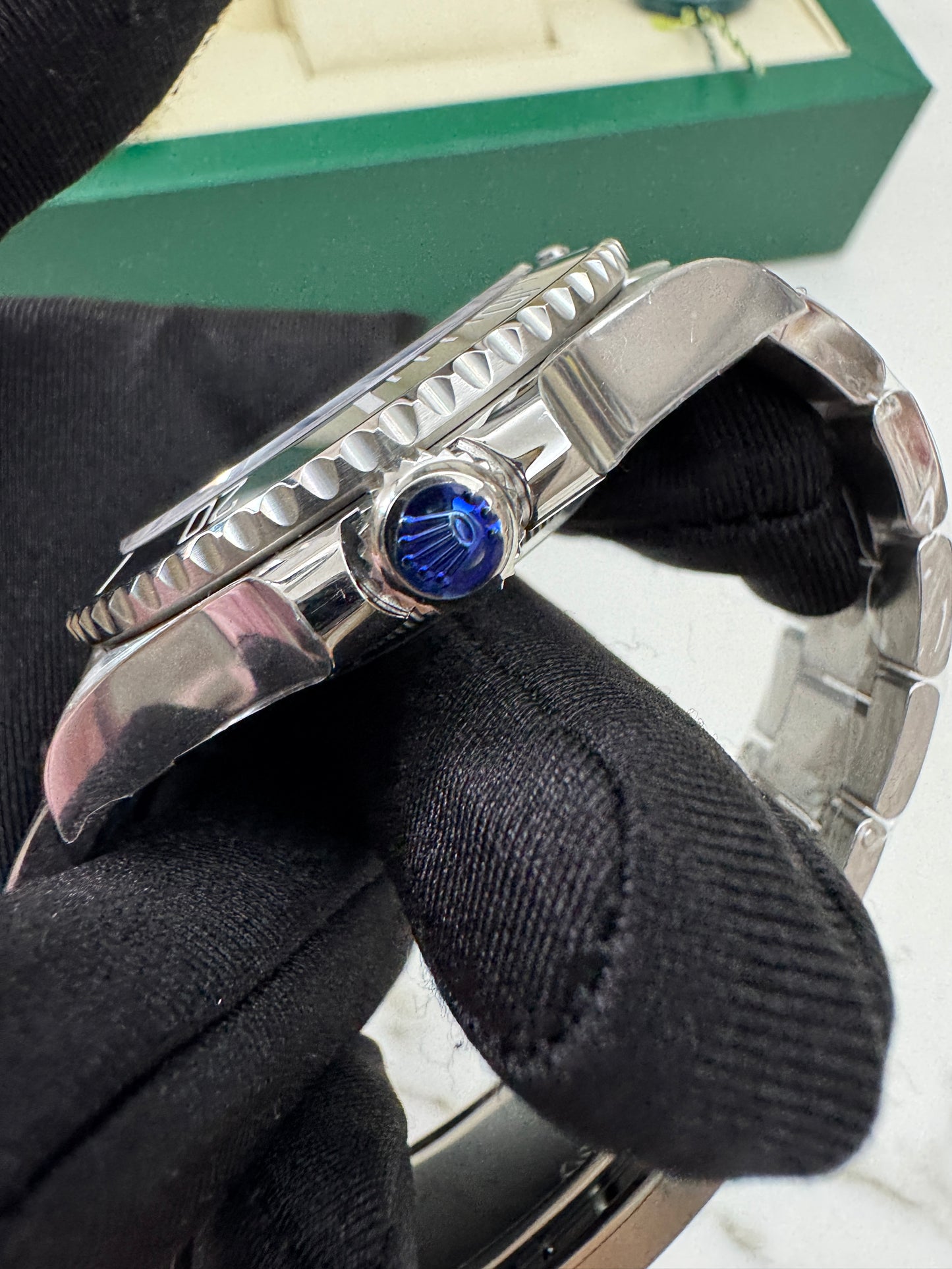 ROLEX Submariner 黑水鬼無曆版 114060