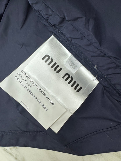 MIU MIU 防曬外套 深藍色