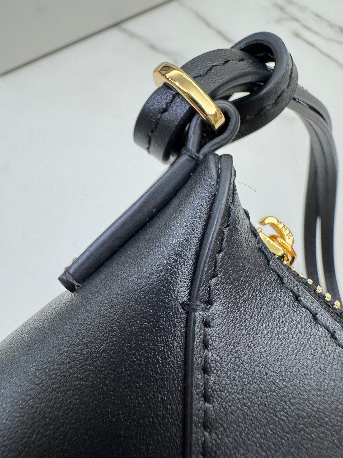 LOEWE Puzzle Fold Pouch Black