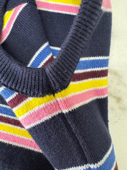 PRADA 彩色條紋針織背心