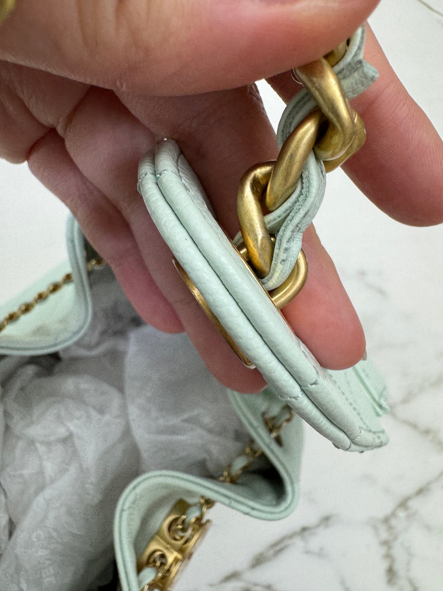CHANEL 25 Bag Small 薄荷綠
