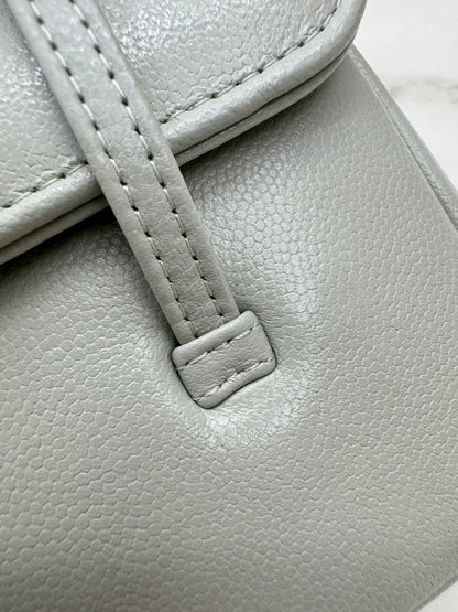 CHANEL Preppy Coco 灰綠色 Small