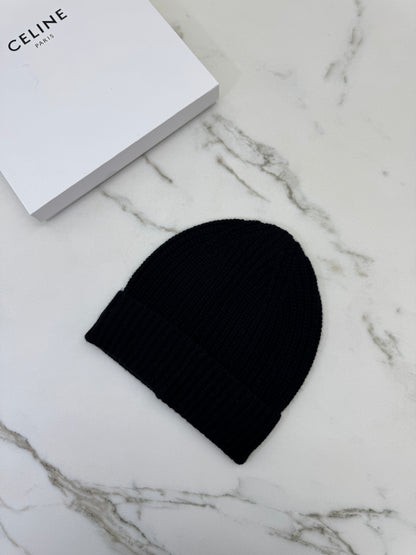 CELINE Cashmere 凱旋門Logo冷帽