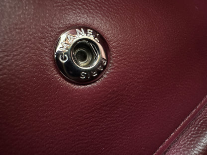 CHANEL 26S Maxi Flap Bag 黑銀小號（32cm)
