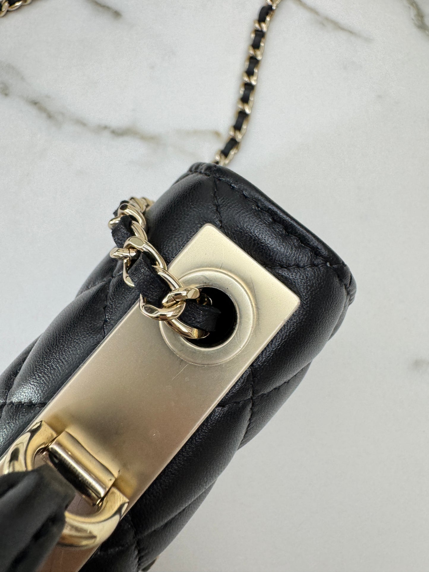 CHANEL Trendy CC 手柄woc wallet on chain