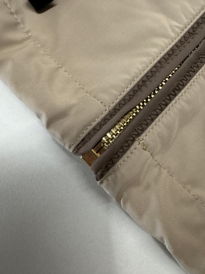 MIU MIU 淺卡其色短款風衣