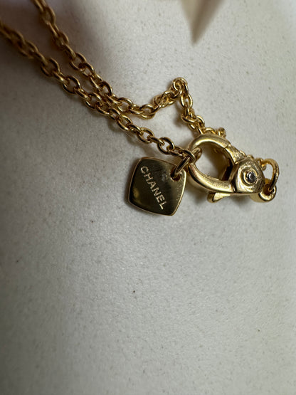 CHANEL Coco Crush 月亮項鏈 金色