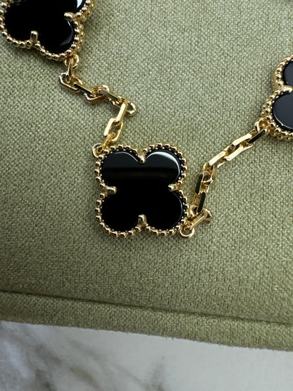 VCA Vintage Alhambra Bracelet 黑玉髓