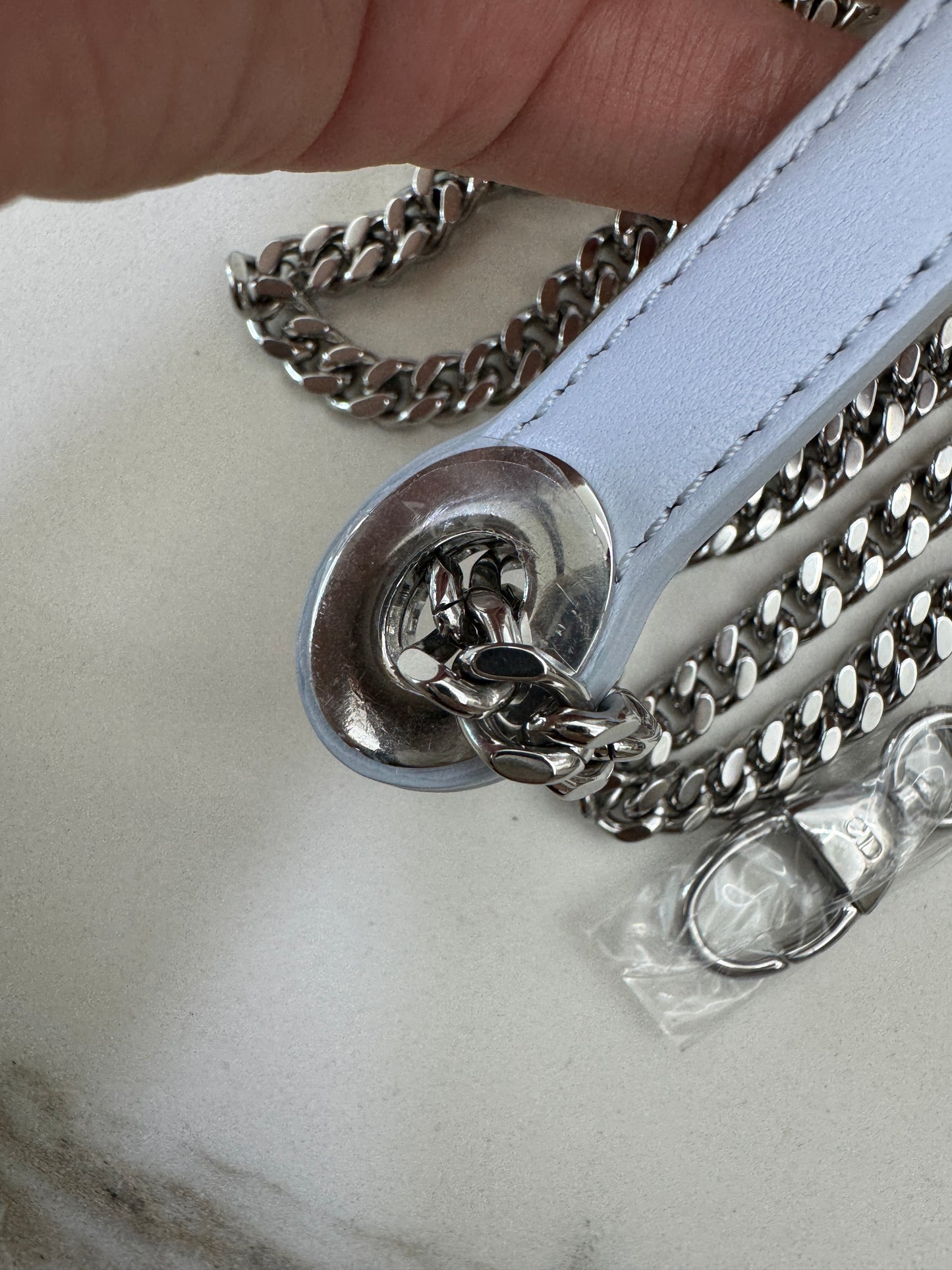 DIOR Mini Lady Dior Shirt Blue