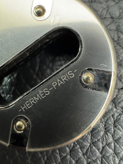 HERMES Lindy 26 石板灰銀扣 85 Ardoise TC PHW