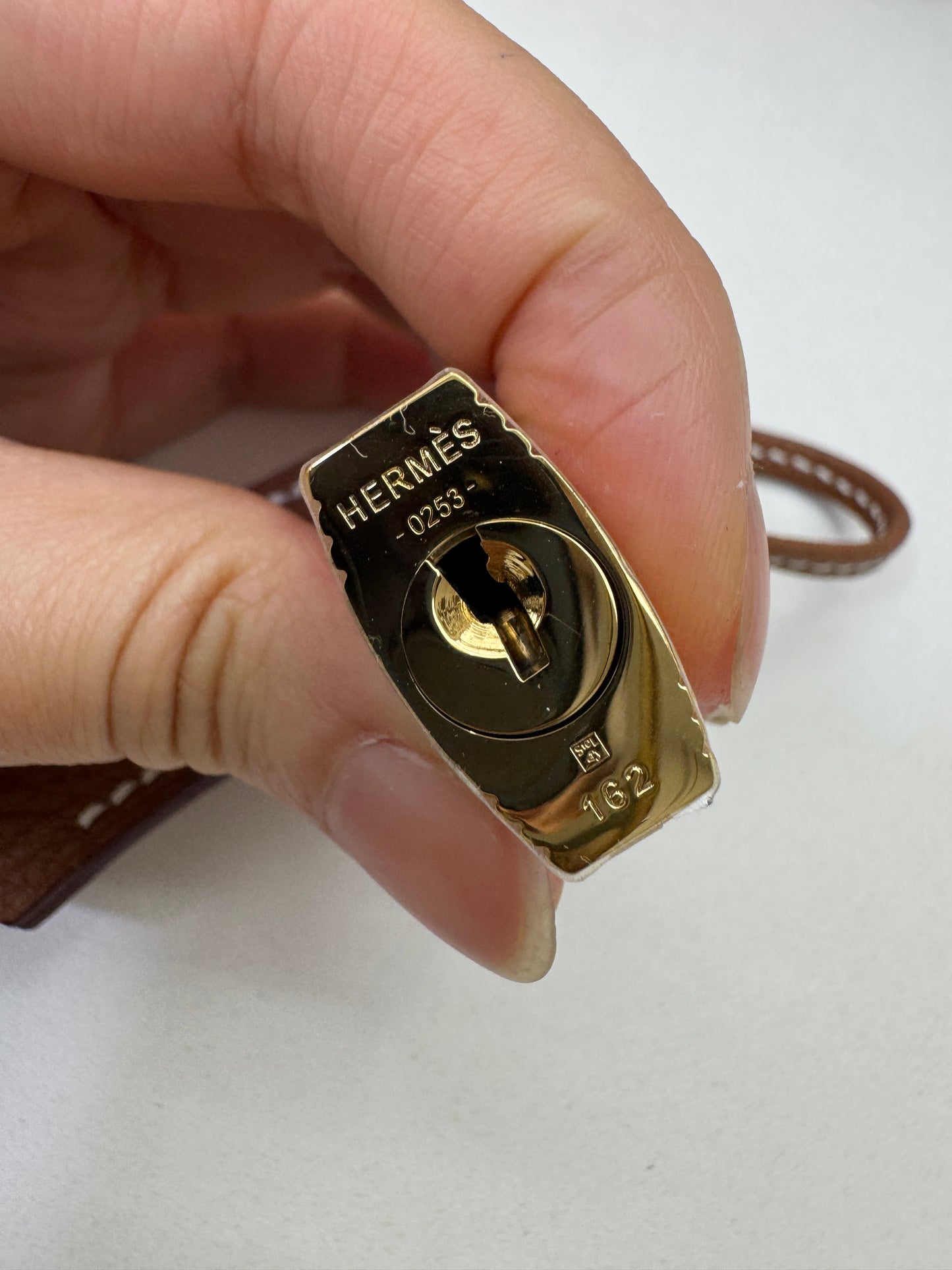 HERMES Birkin 25 金棕色金扣 Togo Gold GHW