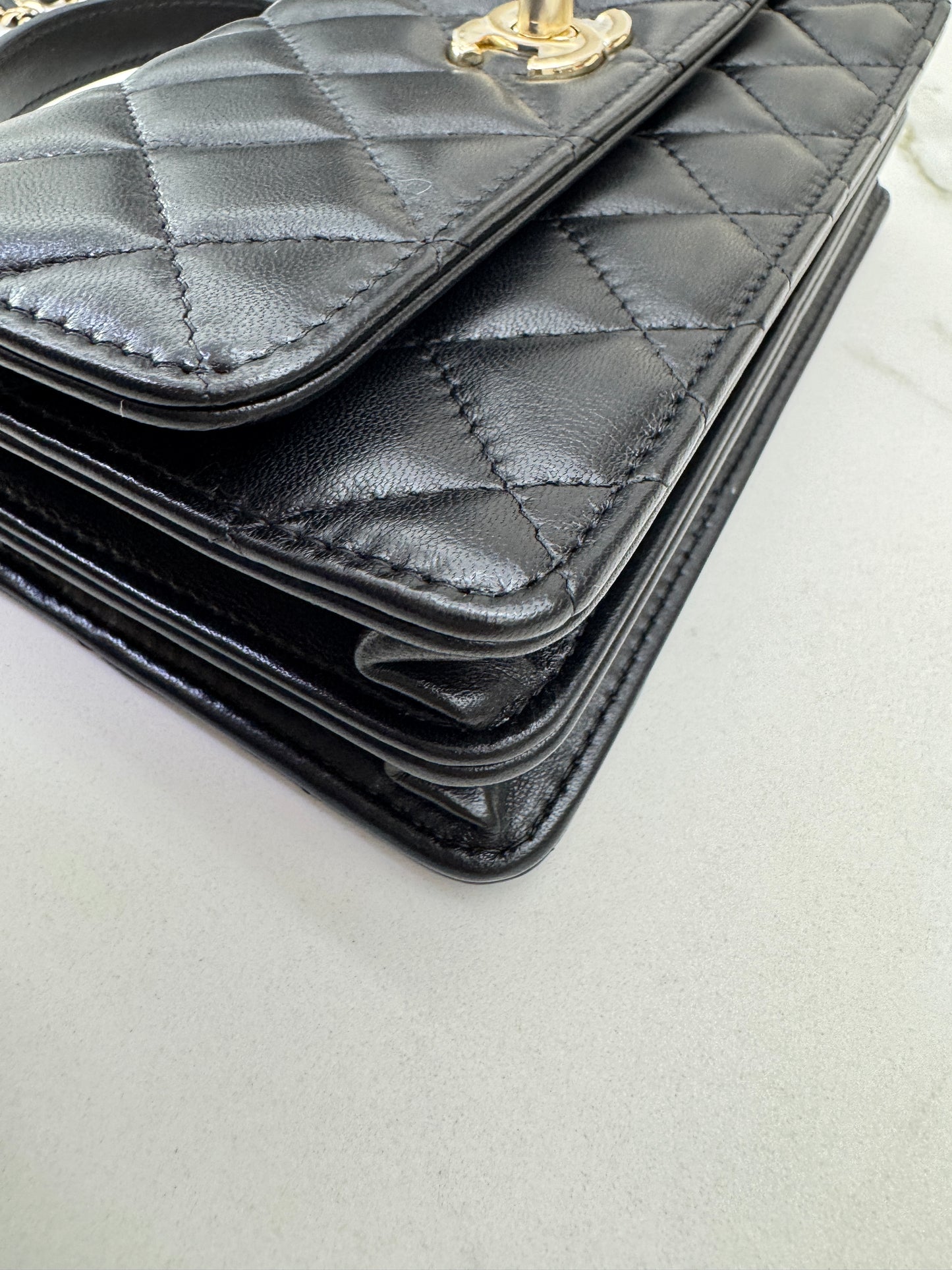 CHANEL Trendy CC 手柄woc wallet on chain