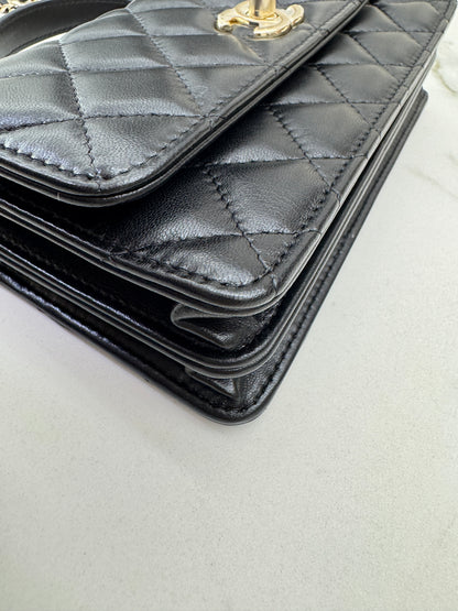 CHANEL Trendy CC 手柄woc wallet on chain