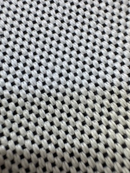 HERMES Mini Herbag 熊貓色 金扣 H Viking 帆布