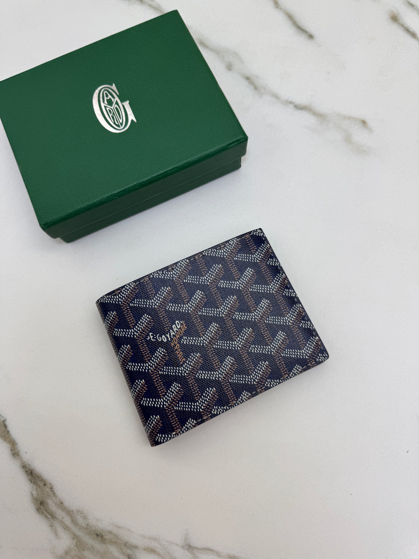 GOYARD Victoire Wallet 海軍藍