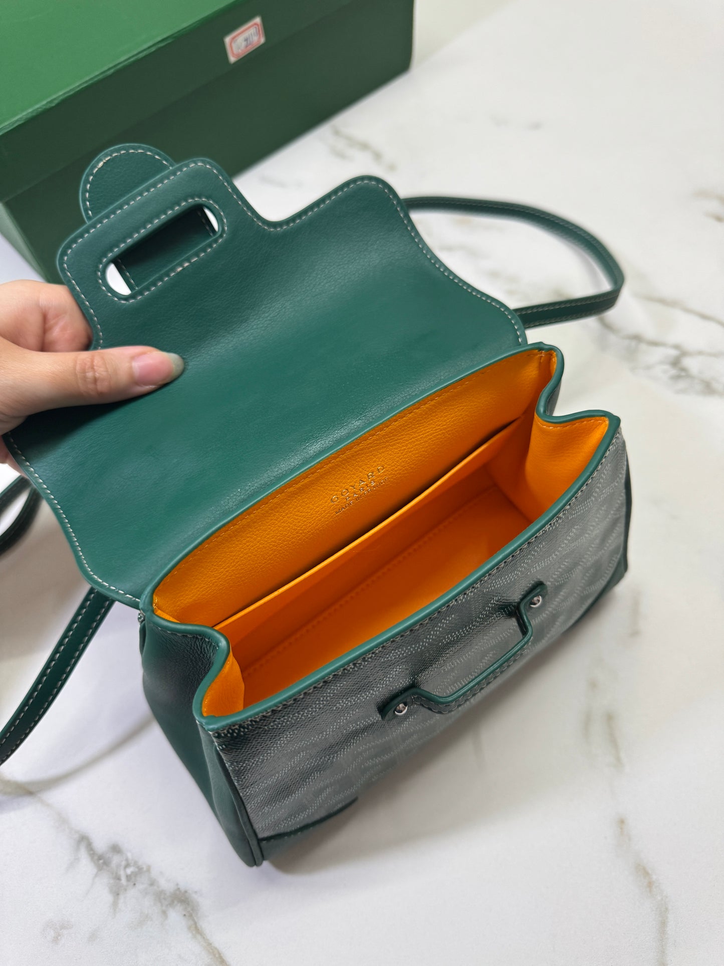 GOYARD Soft Saigon Souple Mini Green