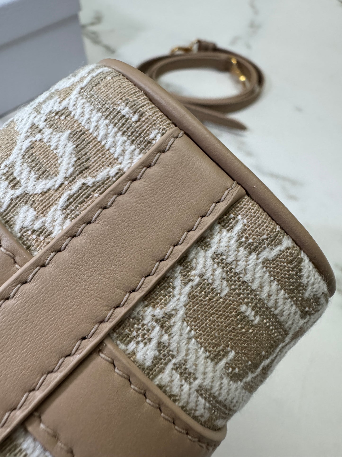 DIOR Groove Mini 奶茶色老花