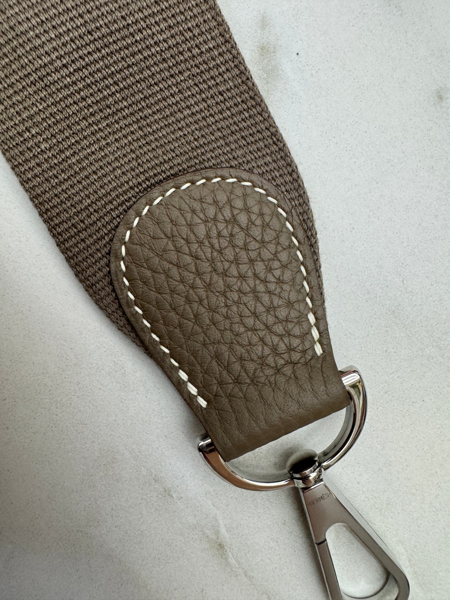 HERMES Evelyne 29 大象灰銀扣
