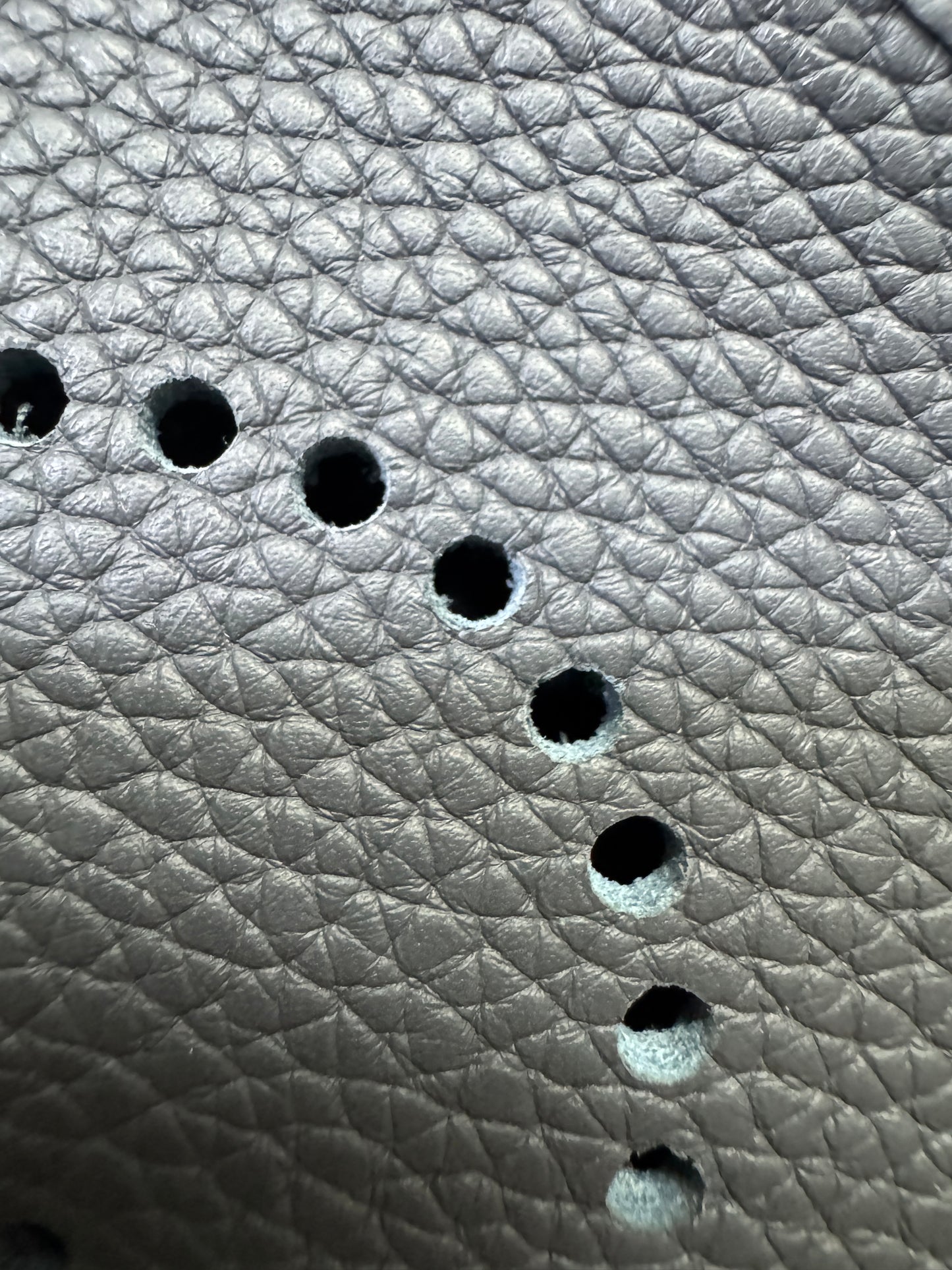 HERMES Mini Evelyn 石板灰銀扣 85 Ardoise PHW