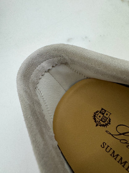 LORO PIANA Summer Walk Loafer 珍珠灰