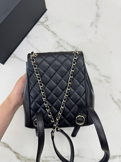 CHANEL 青蛙Duma 荔枝牛皮 Large