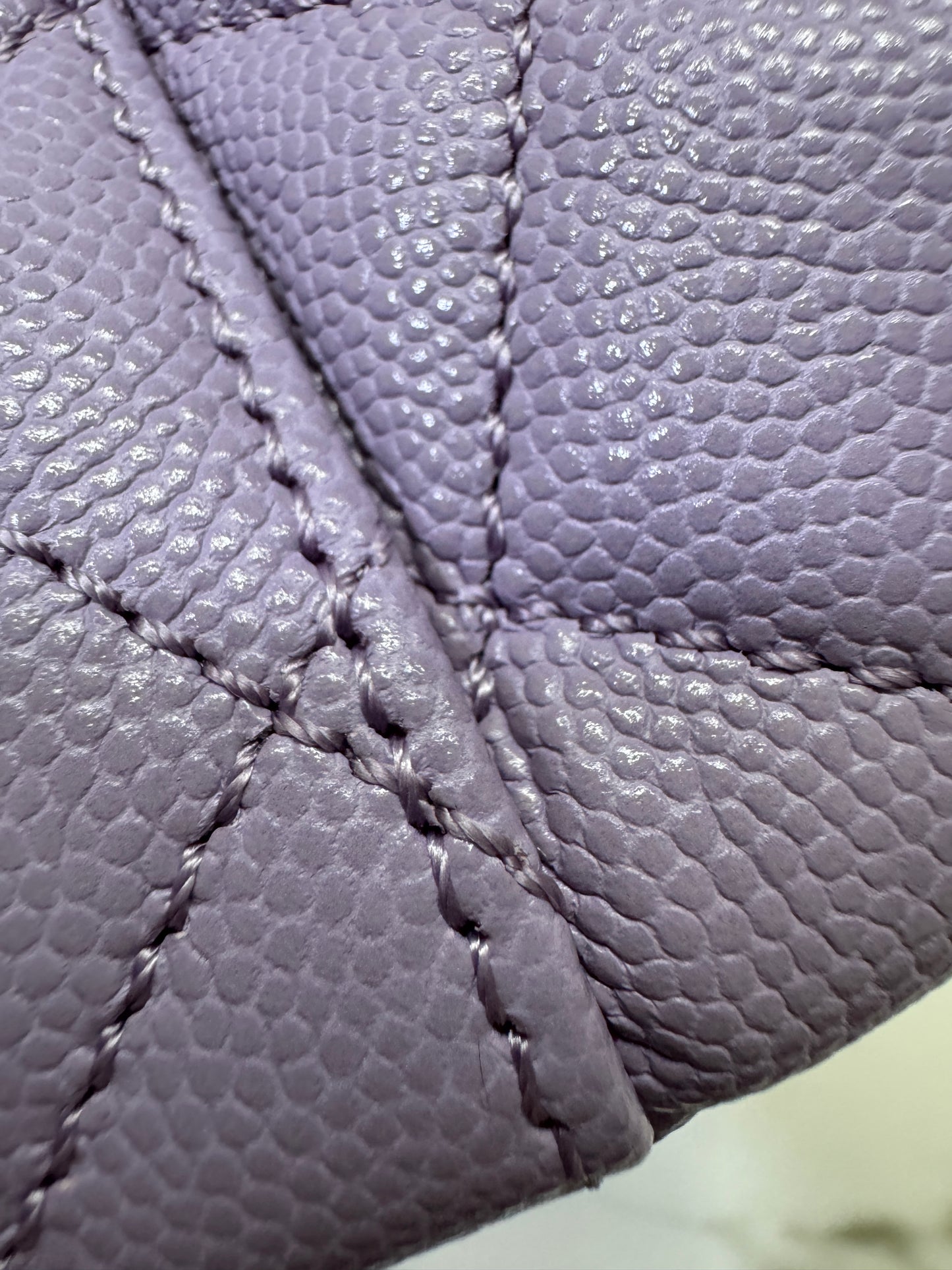 CHANEL Coco Handle 24P紫色 Small