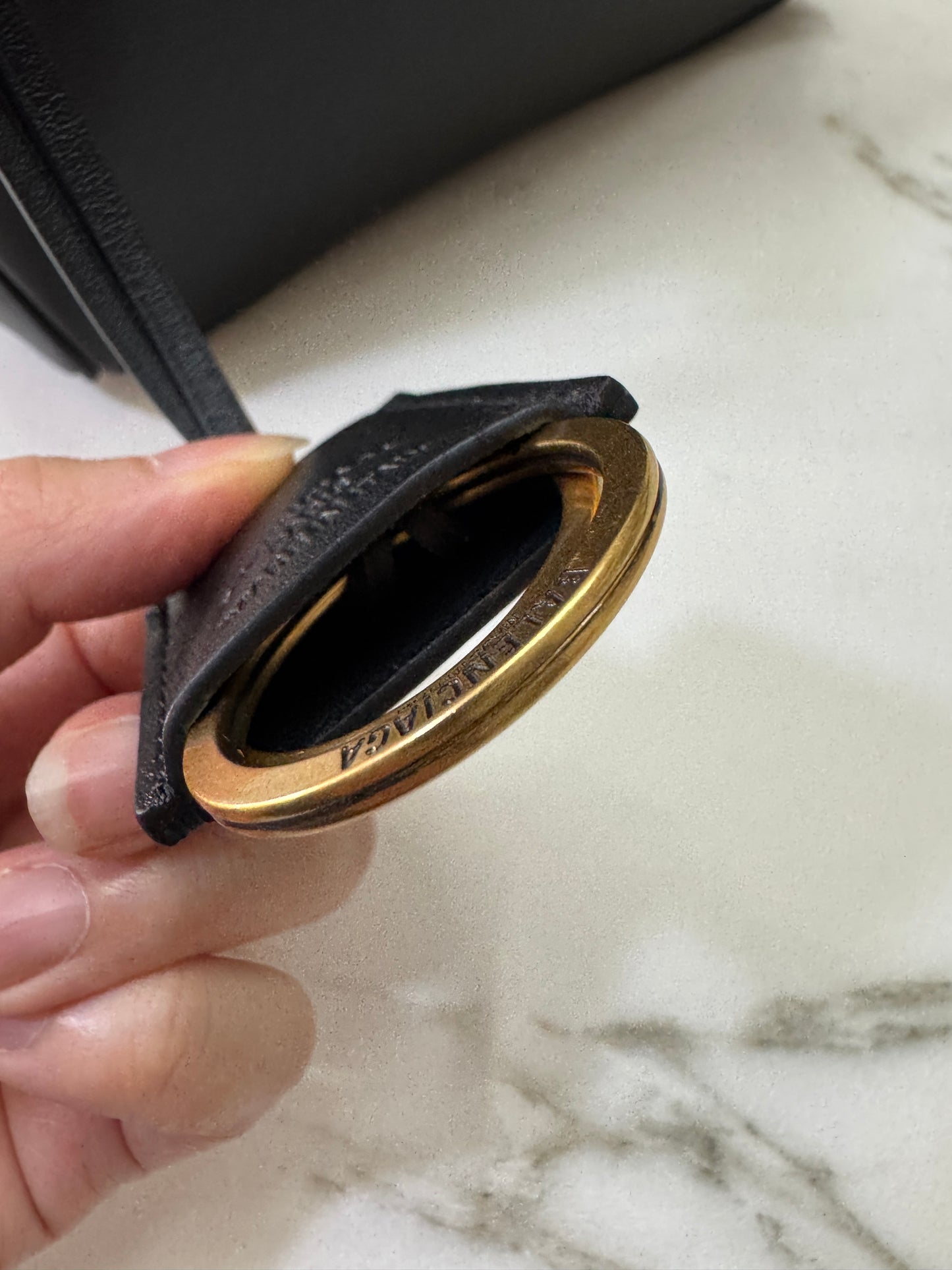 BALENCIAGA Mini Rodeo 黑金