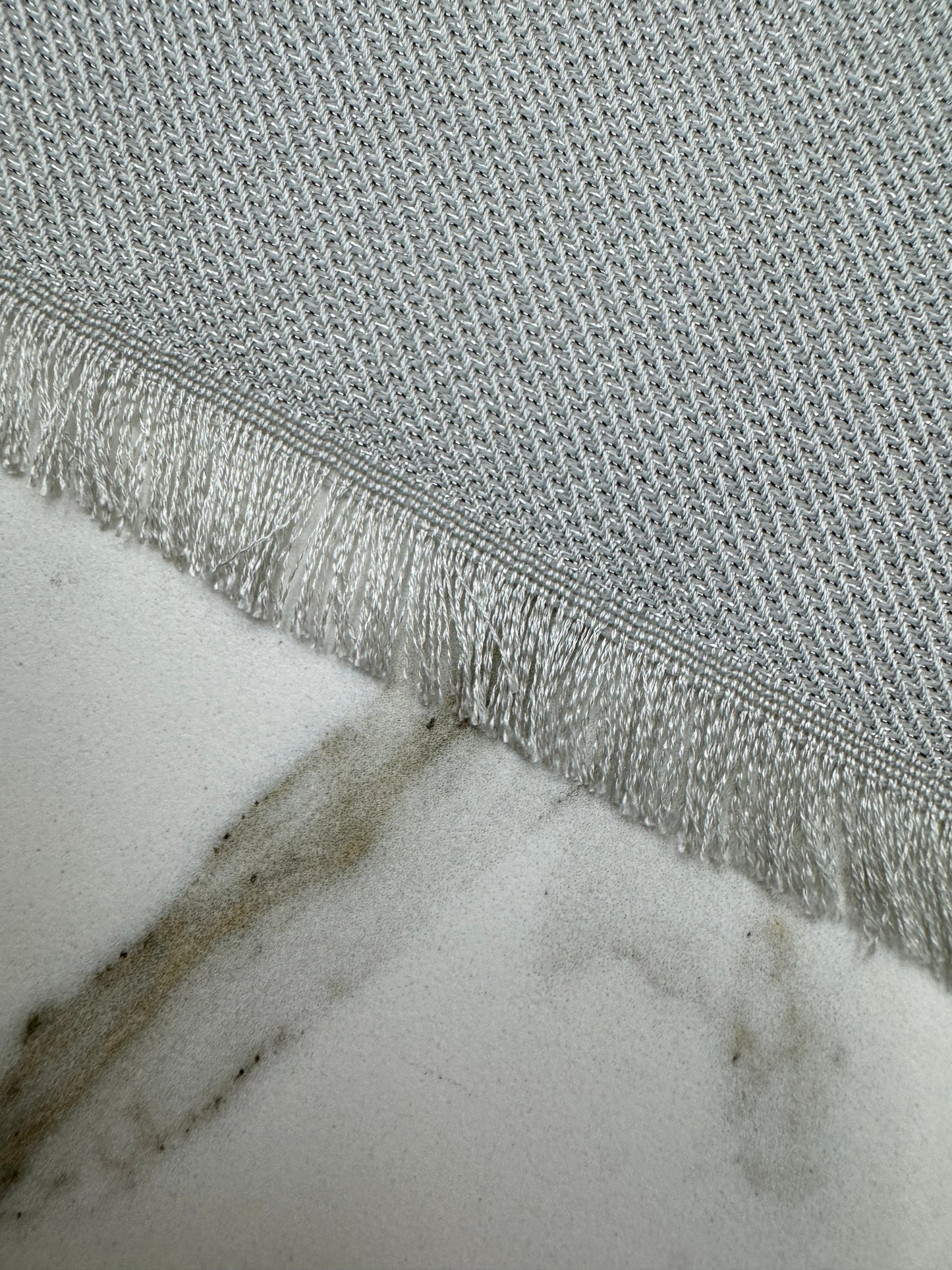 DIOR Cannage 140cm Scarf 銀色