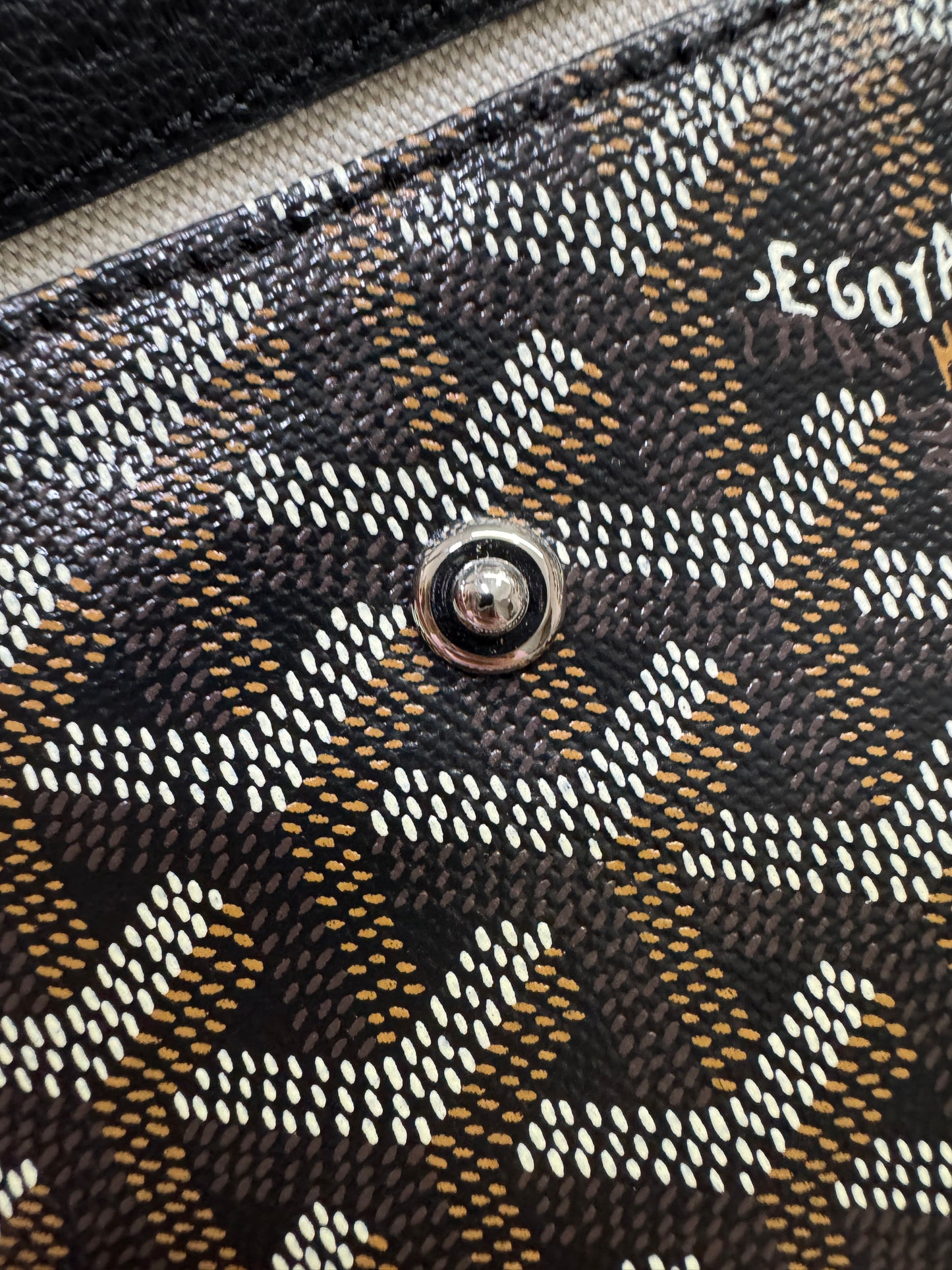 GOYARD 雙面皮款 迷你托特包 Anjour Tote Mini Black