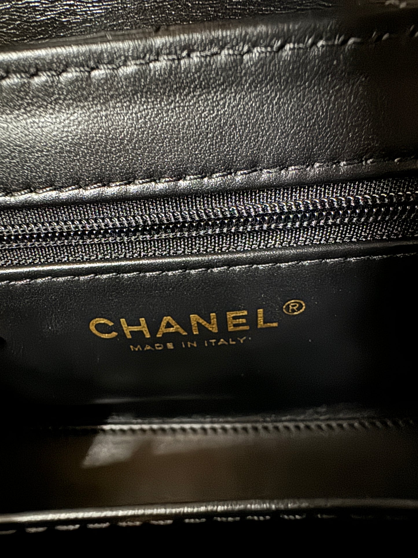 CHANEL 23K Kelly Nano Black