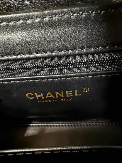 CHANEL 23K Kelly Nano Black