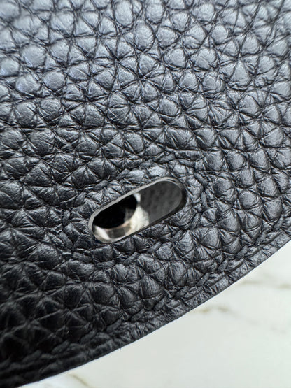 HERMES Mini Lindy 一代 黑銀 Noir PHW